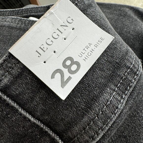 NEW‎ Lane Bryant Ultra High Rise Stretch Jegging Jeans Flex Magic Plus 28 Black - Picture 2 of 14